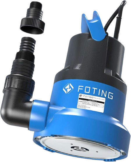 1/2HP Submersible Low-Level Drainage System with Stainless Steel Construction